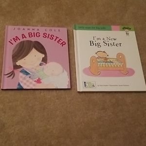 "I'm a big sister" books-bundle of two books